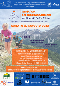 La Marcia dei Contrabbandieri Vertical di Crête Sèche