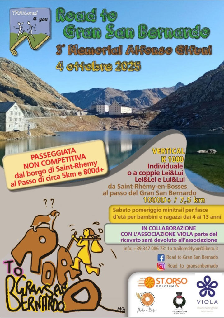 ROAD to Gran San Bernardo