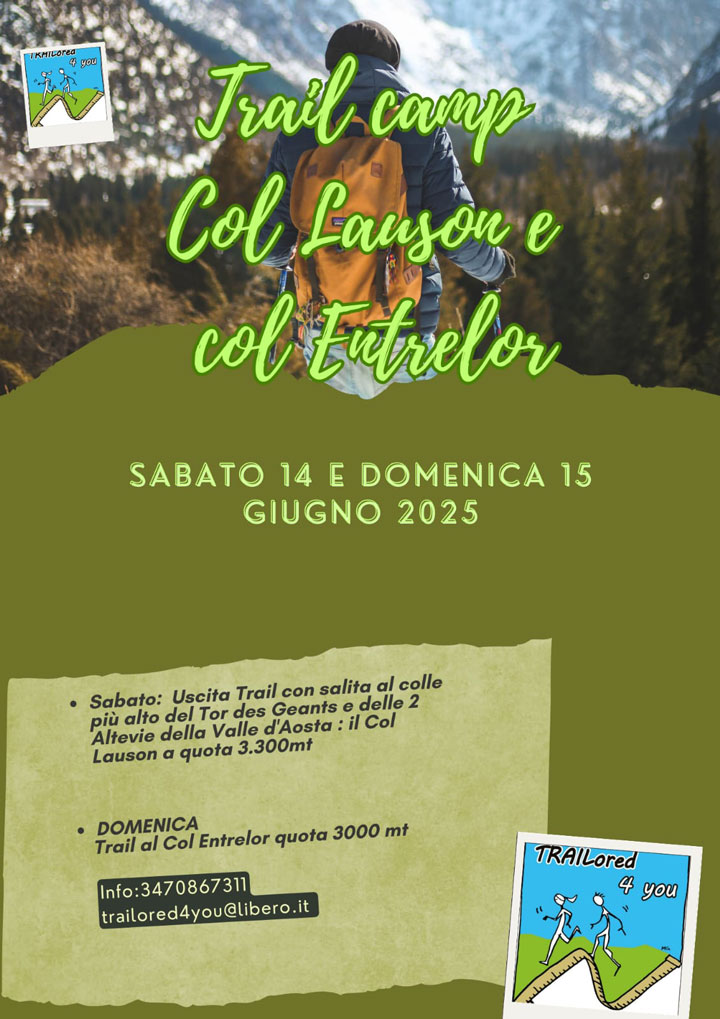 TRAIL camp non competitivo Col Lauson & Entrelor