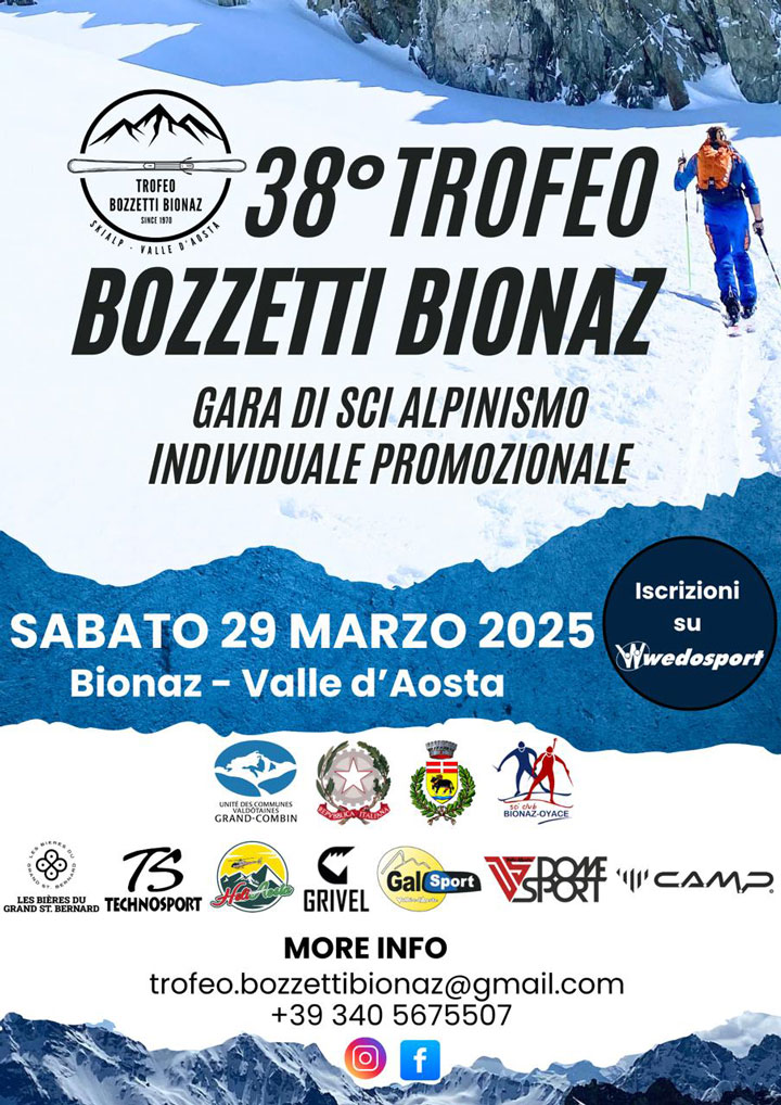 38^ Trofeo Bozzetti-Bionaz