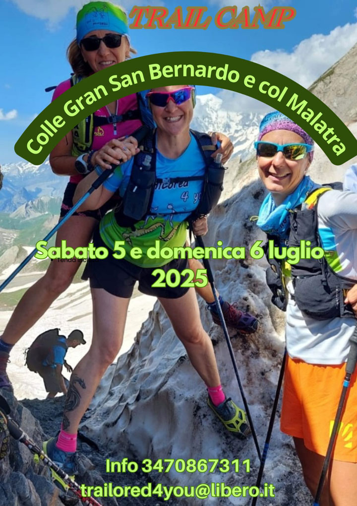 TRAIL camp Colle Gran San Bernardo e Col Malatrà