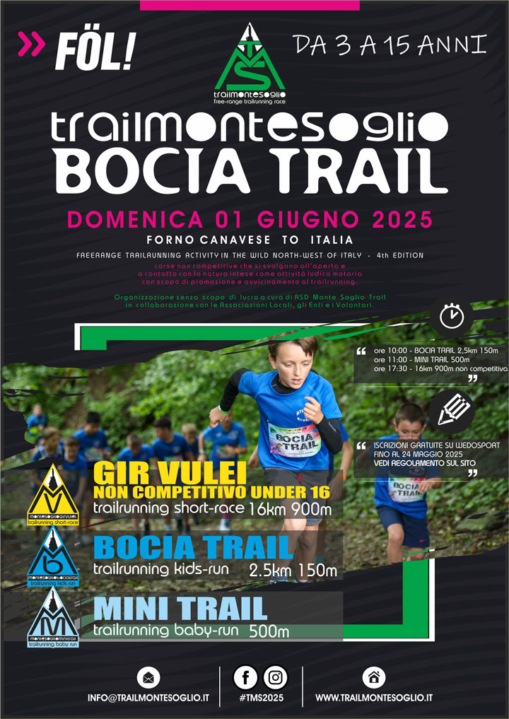 Trail del Monte Soglio - Bocia Trail