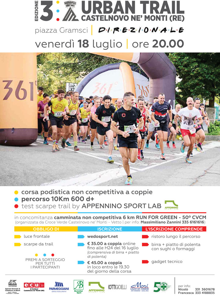 Urban Trail Castelnovo Ne' Monti