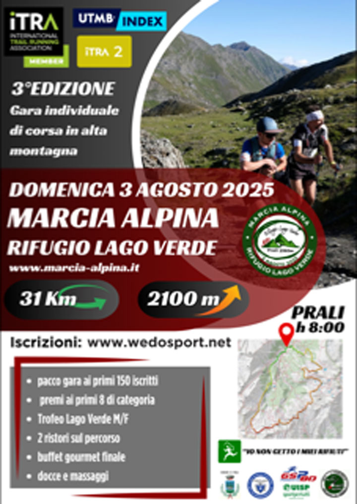 Marcia Alpina Rifugio Lago Verde