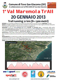 1^ Val Maremola Trail