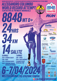 Everesting - Alessandro Colombo World Record Attempt