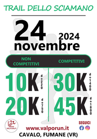 IV Trail dello Sciamano