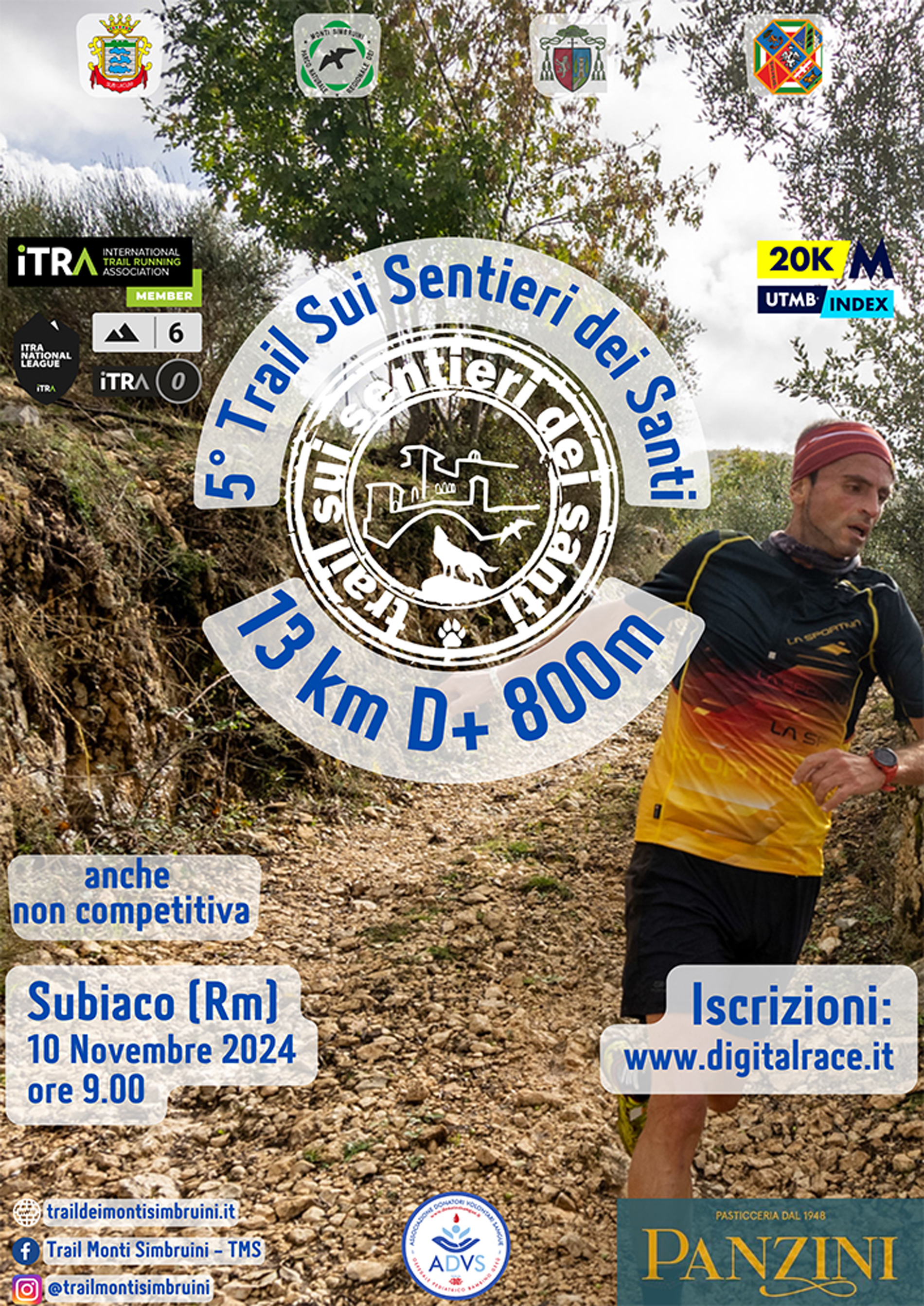 5° Trail sui Sentieri dei Santi