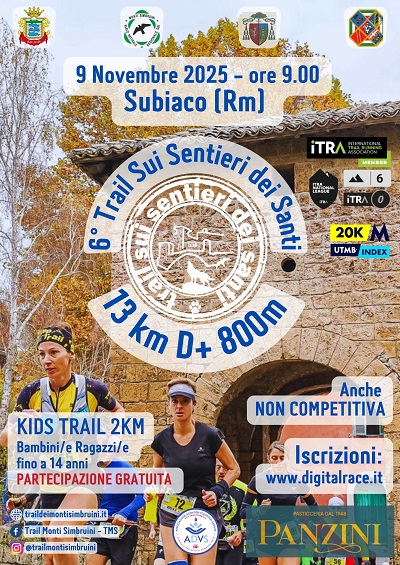 6° Trail sui Sentieri dei Santi
